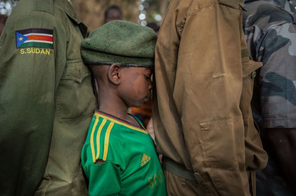 Begin with the children Child soldier numbers doubled in the Middle